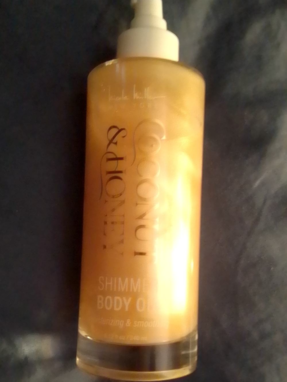 Nicole Miller Coconut & Honey Shimmer Body Oil